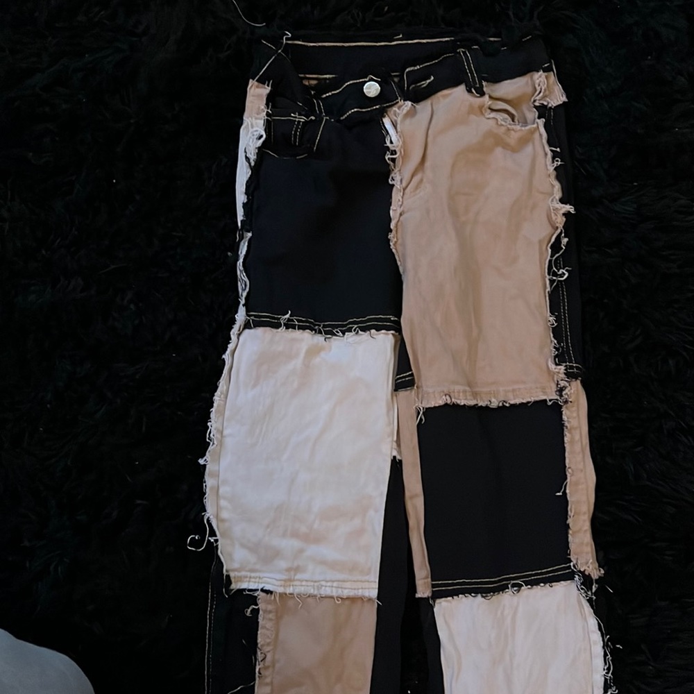 patched pants